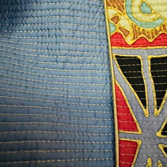 Vintage Mary MCFADDEN Couture 100% Silk Printed Jacket S - Picture 9 of 10